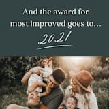 "Most Improved" - Holiday Cards in Pine by Kaydi Bishop - Detail