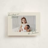 "Luant" - Holiday Cards in Pine Needle by Deynaaz Daraei - Front