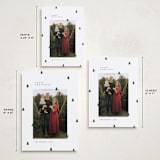 "Scattered Trees" - Holiday Cards in Cotton by Michelle Taylor - Formats Available