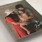 "Sans and Signature" - Holiday Cards in Snow by Hooray Creative - Detail