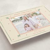 "Holly Tidings" - Holiday Cards in Holly by Sarah Rosenthal - Detail