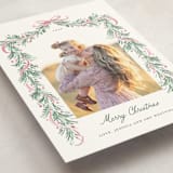 "Soft Garland" - Holiday Cards in Winter Rose by frau brandt - Detail