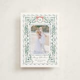 "Vintage Christmas" - Holiday Cards in Spruce by Paper Sun Studio - Front