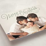 "Up Top" - Holiday Cards in Pine by Lauren Chism - Detail