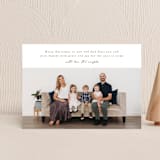 "Simplest" - Holiday Cards in Coffee by Phrosné Barwood - Front