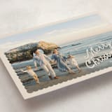 "Dispatch" - Holiday Cards in Creamer by Pixel and Hank - Detail