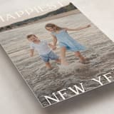 "New Year Happiness" - Holiday Cards in Cotton by Angela Thompson - Detail