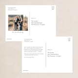 "Kanvas" - Holiday Cards in Gumdrop by Orasie - Back of Card Options