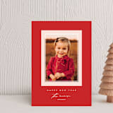 "Prism" - Holiday Cards in Holly Berry by Jessica Williams - Front