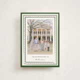 "Drawn Together in Blessings" - Holiday Cards in Wreath by Jacquie Foster - Front