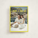 "Bright and Cheery" - Holiday Cards in Lemon by Jenna Holcomb - Front