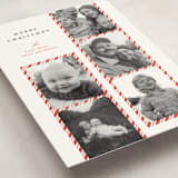 "Peppermint Strip" - Holiday Cards in Peppermint by Carrie ONeal - Detail