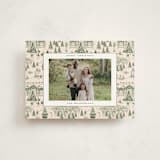 "Nutcracker Toile" - Holiday Cards in Fir by Teju Reval - Front