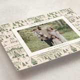 "Nutcracker Toile" - Holiday Cards in Fir by Teju Reval - Detail