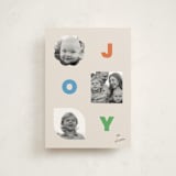 "shapes" - Holiday Cards in Bright by Jessica Yeo - Front