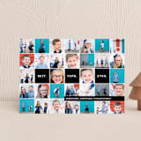 "Insta-grid" - Holiday Cards in Ebony by Dawn Jasper - Front