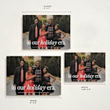 "holiday era" - Holiday Cards in Snow by Angela Marzuki - Formats Available