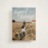 "Vintage Fun" - Holiday Cards in Snow by Jackie Crawford - Front