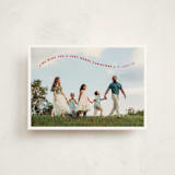 "Simple Twist" - Holiday Cards in Poinsettia by Erica Krystek - Front
