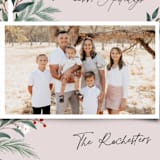 "Sweetest Joy" - Holiday Cards in Blush by Elly - Detail