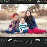 "Love, Peace & Hope" - Holiday Cards in Holly by Susan Moyal - Detail
