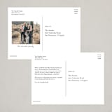 "fall of snow" - Holiday Cards in Evergreen by Anastasia Makarova - Back of Card Options