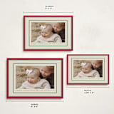 "Polka Dot Frame" - Holiday Cards in Stocking by Robert and Stella - Formats Available