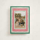 "Painted Jubilance" - Holiday Cards in Candy by Kercia Jane - Front