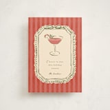 "Cheers To You" - Holiday Cards in Candy Cane by Susan Zinader - Front