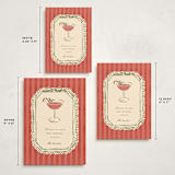 "Cheers To You" - Holiday Cards in Candy Cane by Susan Zinader - Formats Available