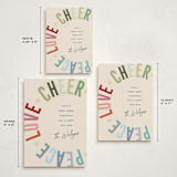 "Holiday Three" - Holiday Cards in Confetti by Pixel and Hank - Formats Available