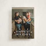 "Effervescent" - Holiday Cards in Alabaster by Susan Asbill - Front