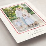 "hand drawn scallop" - Holiday Cards in Berry by Sara Hicks Malone - Detail