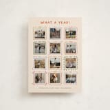 "Year Gallery" - Holiday Cards in Pudding by Claudia Orengo - Front