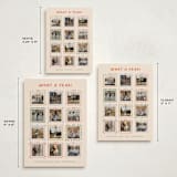 "Year Gallery" - Holiday Cards in Pudding by Claudia Orengo - Formats Available