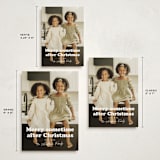 "Sometime" - Holiday Cards in Snowflake by Hudson meet Rose - Formats Available