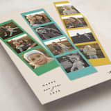 "Candy Snaps" - Holiday Cards in Green Apple by Maria Alou - Detail