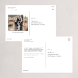 "Faith Love Family Border" - Holiday Cards in Twilight by Rebecca Rueth - Back of Card Options