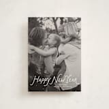 "Handwritten happy" - Holiday Cards in Penguin by Lea Delaveris - Front