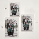 "Curve" - Holiday Cards in Eggnog by Brianne Larsen - Formats Available