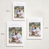 "Merry & Minimal" - Holiday Cards in Pinecone by Ekko Studio - Formats Available