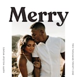 "Merry Color Overlay" - Holiday Cards in Snowflake by Chryssi Tsoupanarias - Detail