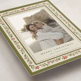 "Holiday Frame" - Holiday Cards in Persimmon by Chris Griffith - Detail