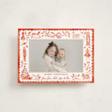 "The Nutcracker" - Holiday Cards in Red Ribbon by Sarah Knight - Front