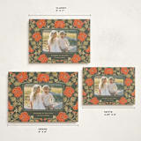 "Christmas Poppies" - Holiday Cards in Balsam by Tara Grangroth - Formats Available