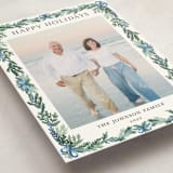 "traditional christmas" - Holiday Cards in Frosty Blue by Angel Walker - Detail