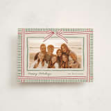 "Holiday Wrap" - Holiday Cards in Moss by Chris Griffith - Front