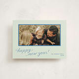"cotillion" - Holiday Cards in Mint by Megan Davis - Front