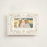 "Lafayette" - Holiday Cards in Sage by Melanie Kosuge - Front