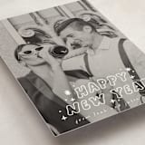 "Pizazz" - Holiday Cards in Starlight by Everett Paper Goods - Detail